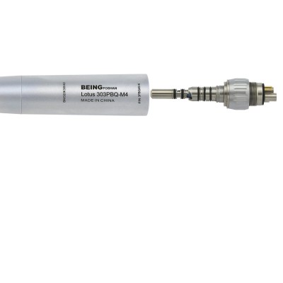45-Degrés chirurgicale turbine dentaire Being 303PBQ45-K, compatible avec les raccords KaVo