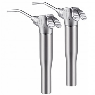 Seringue air / eau 3 voies dentaire (lot de 2) avec bouton à large surface de co...