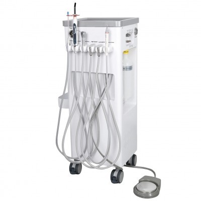 Unité mobile (cart) dentiste ANZHI AZ-202-2 avec compresseur d'air et détartreur à ultrasons