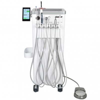 Unité mobile (cart) dentiste ANZHI AZ-202-1 avec compresseur d'air et micromoteu...