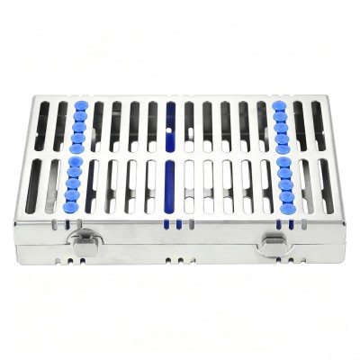 Cassette de stérilisation dentaire 5 pièces (une cassette peut contenir 10 instruments dentaires)