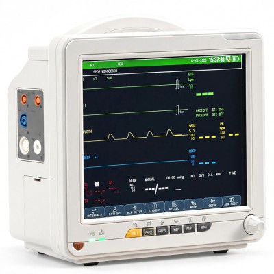 Moniteur patient SINNOR SNP9000N 12 pouces, 6 paramètres (ECG, RESP, TEMP, PNI, SpO2, FC)