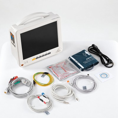 Moniteur patient SINNOR SNP9000N 12 pouces, 6 paramètres (ECG, RESP, TEMP, PNI, SpO2, FC)