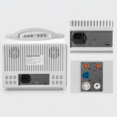 Moniteur patient SINNOR SNP9000N 12 pouces, 6 paramètres (ECG, RESP, TEMP, PNI, SpO2, FC)