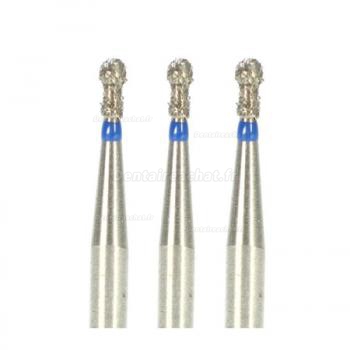 100 Pièces FG BC-S43 1.2mm Fraise diamantée dentaire