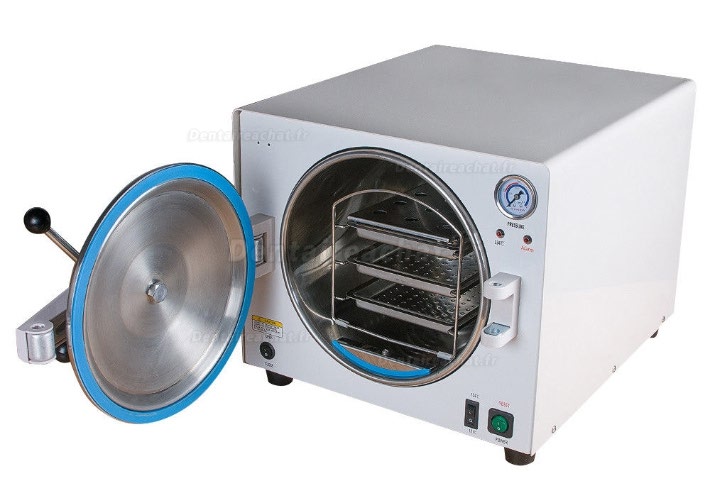 18L Stérilisateur autoclave à vapeur pour laboratoires dentaires médicaux 900W