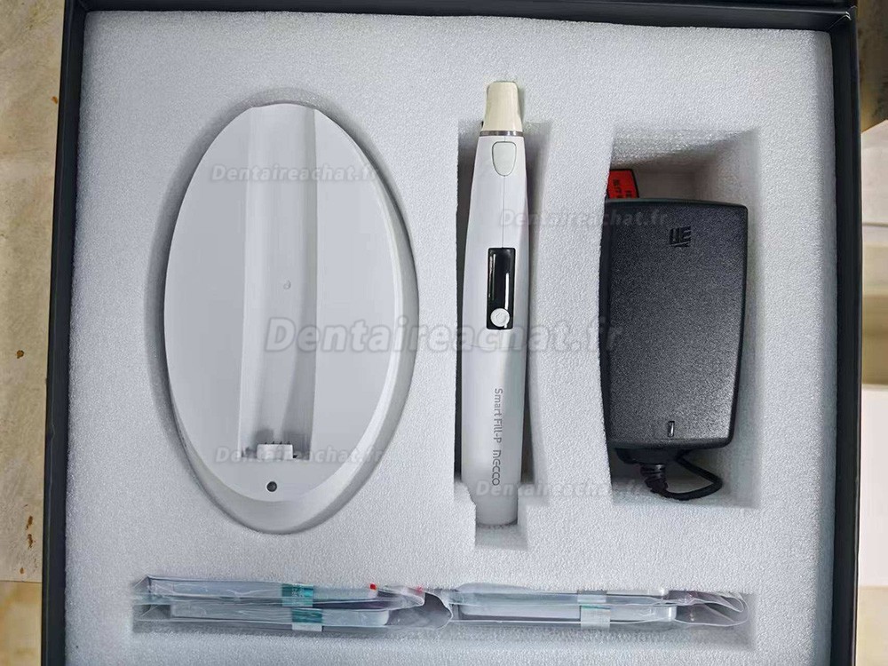 Stylo chauffant pour obturation endodontique dentaire, syst&egrave;me d'obturation sans fil Mecco Smart Fill-P
