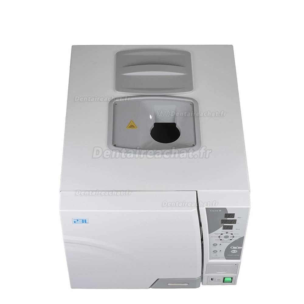 Autoclave à vapeur dentaire Getidy YJN-23 de classe B avec imprimante intégrée Autoclave à vapeur dentaire Getidy YJN-23 de classe B avec imprimante intégrée