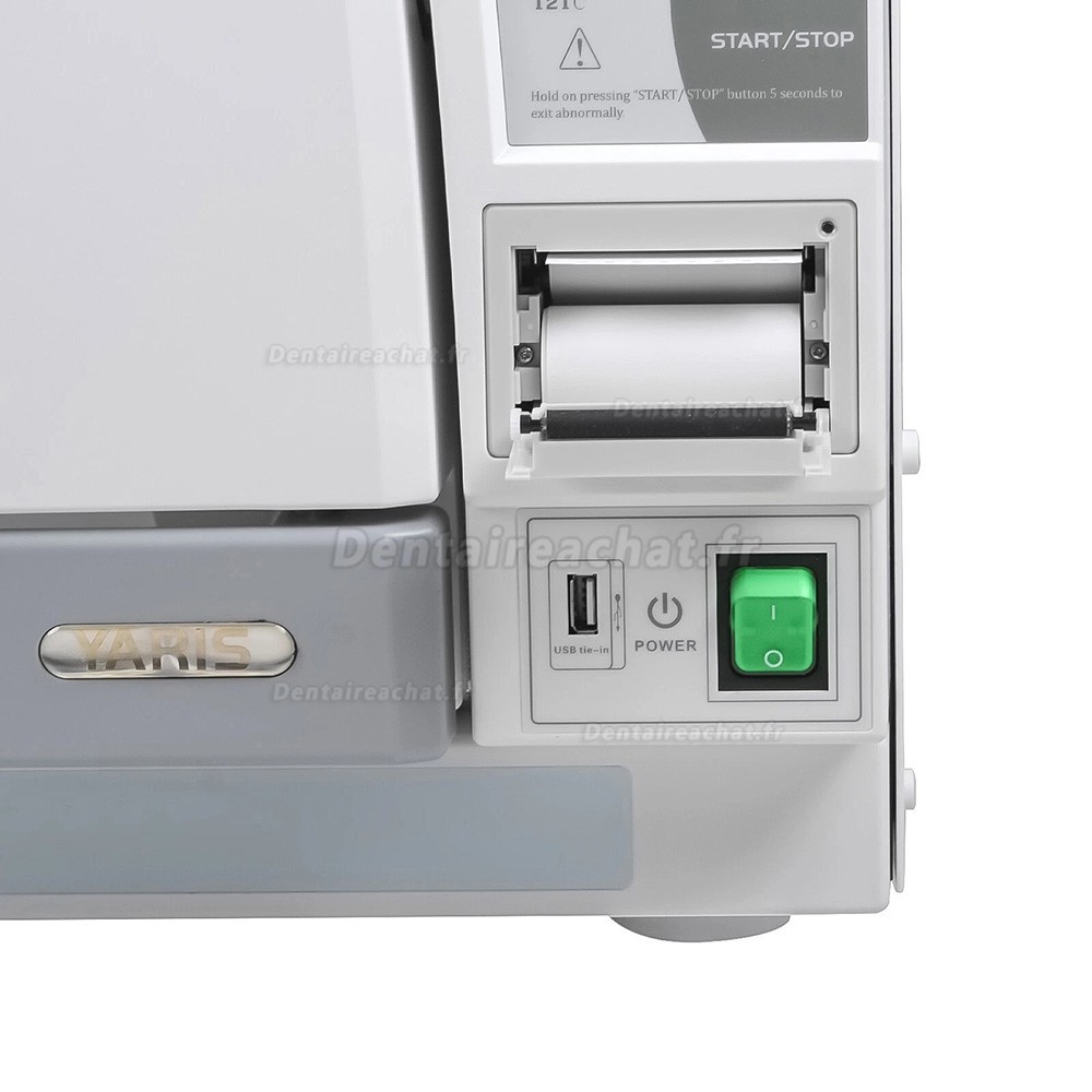 Autoclave à vapeur dentaire Getidy YJN-23 de classe B avec imprimante intégrée Autoclave à vapeur dentaire Getidy YJN-23 de classe B avec imprimante intégrée