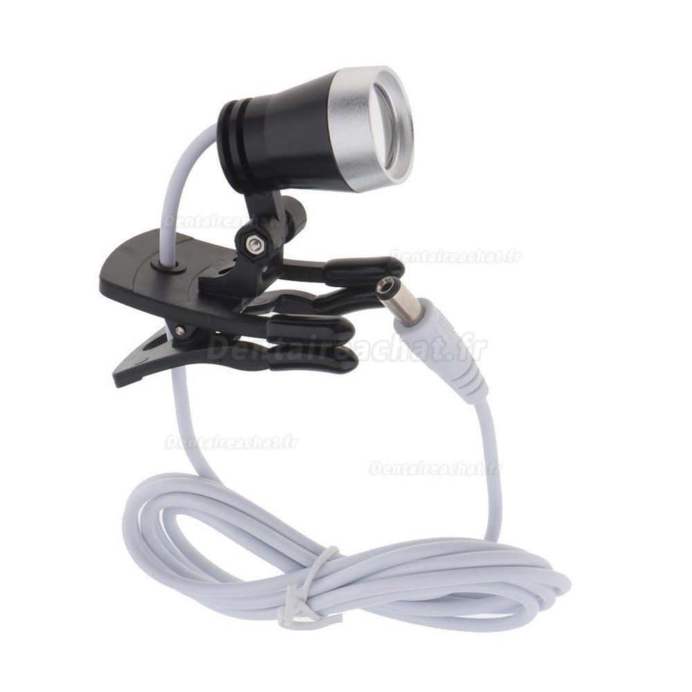 3W led lampe frontale chirurgicale dentiste pour dentaire loupe