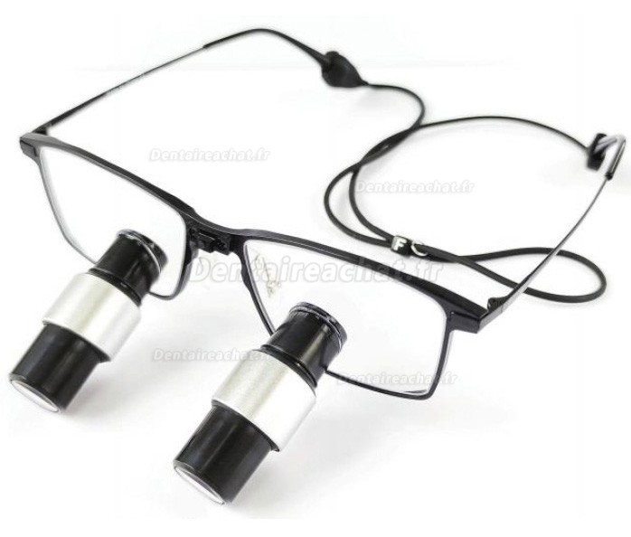 Loupes prismatiques dentaires Micare GNYM 4.0X/5.0X/6.0X TTL,Loupe binoculaire chirurgicale