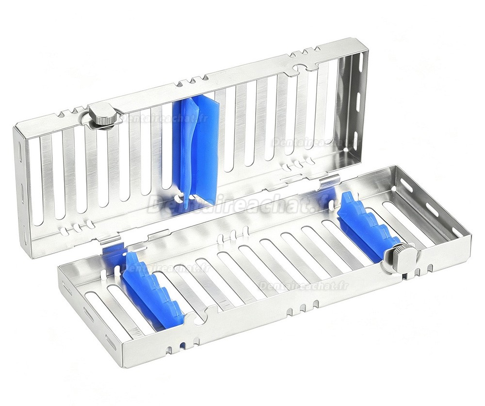 Cassette de stérilisation dentaire 5 pièces (une cassette peut contenir 5 instruments dentaires) Cassette de stérilisation dentaire 5 pièces (une cassette peut contenir 5 instruments dentaires)