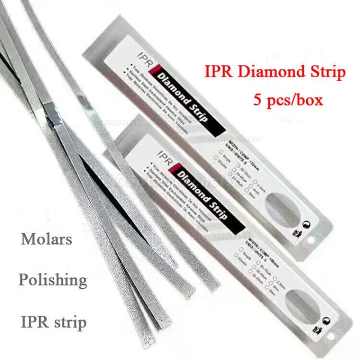 5 Pièces Réduction de L'émail Interproximal Orthodontique Dentaire IPR Bandes