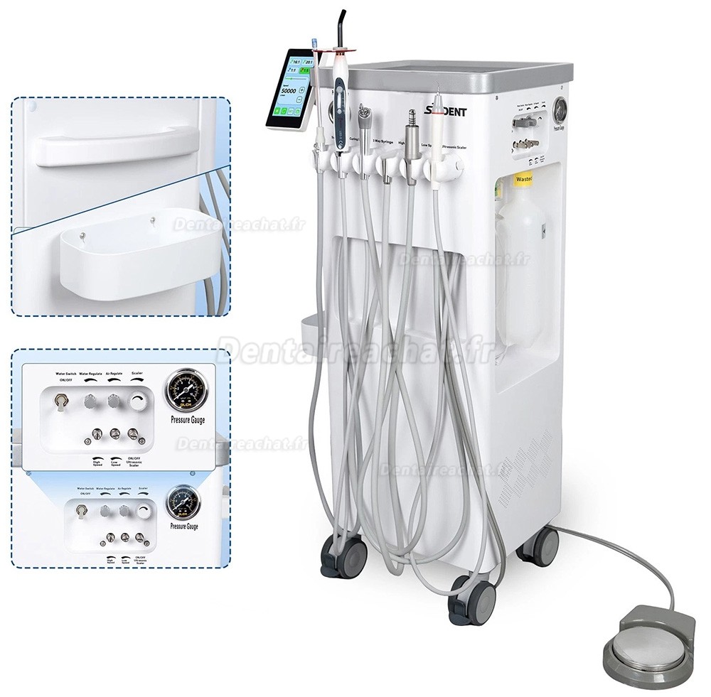 Unit&eacute; mobile (cart) dentiste ANZHI AZ-202-1 avec compresseur d'air et micromoteur
