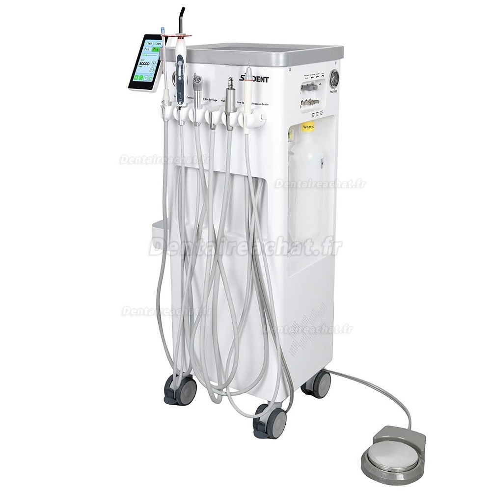 Unit&eacute; mobile (cart) dentiste ANZHI AZ-202-1 avec compresseur d'air et micromoteur
