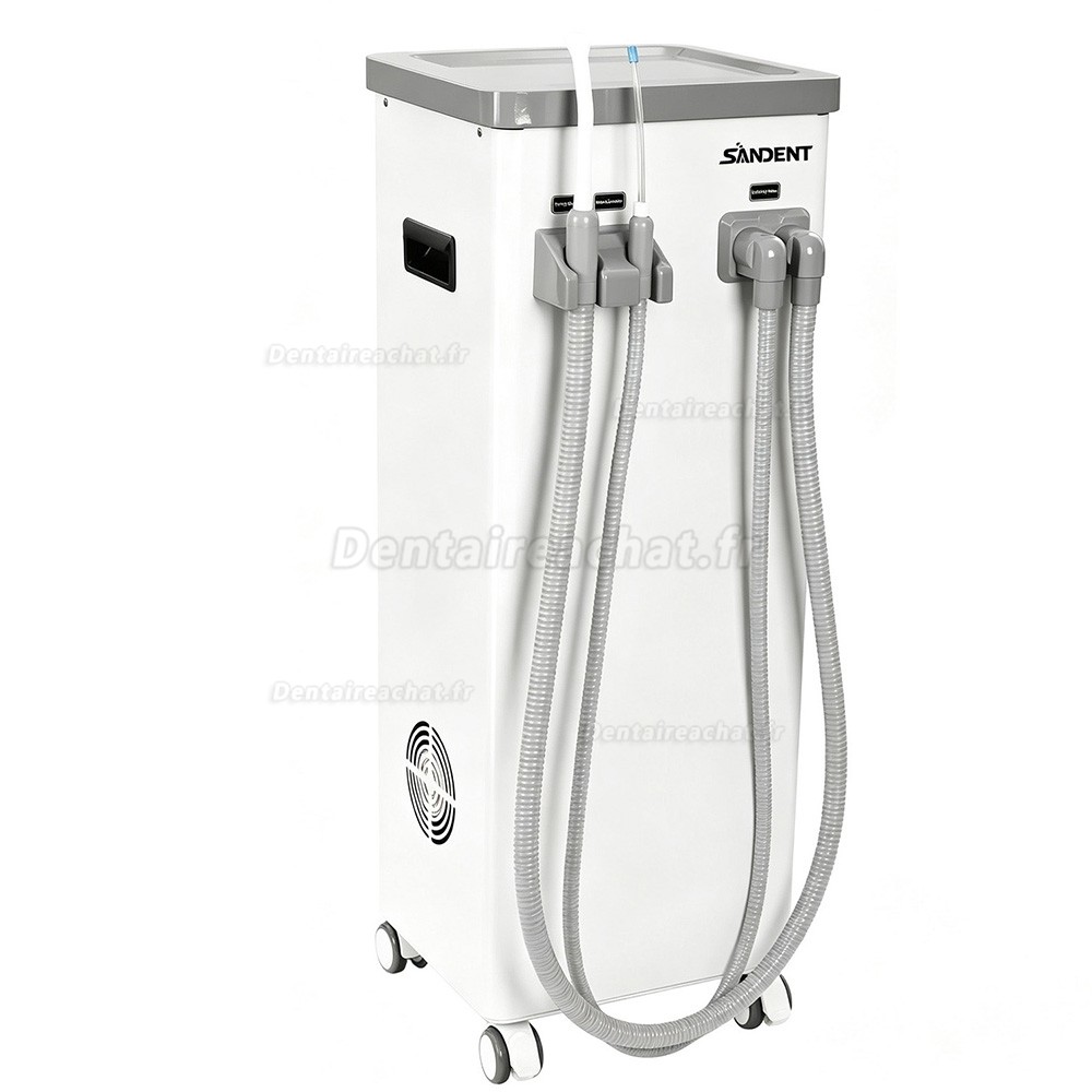 Unité d'aspiration dentaire mobile ANZHI AZ-A01, pompe à vide, 800 L/min, 400 W Unité d'aspiration dentaire mobile ANZHI AZ-A01, pompe à vide, 800 L/min, 400 W