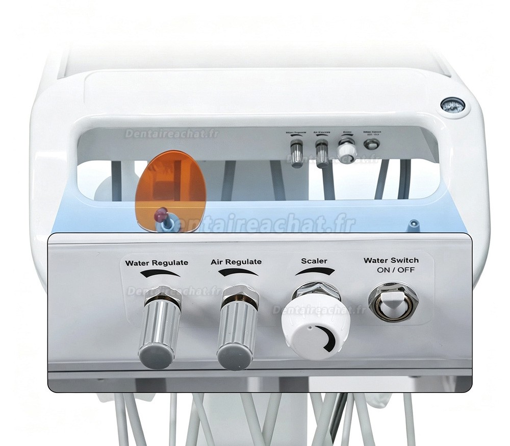 Cart dentaire autonome ANZHI AZ-AP302D avec compresseur d'air intégré Cart dentaire autonome ANZHI AZ-AP302D avec compresseur d'air intégré