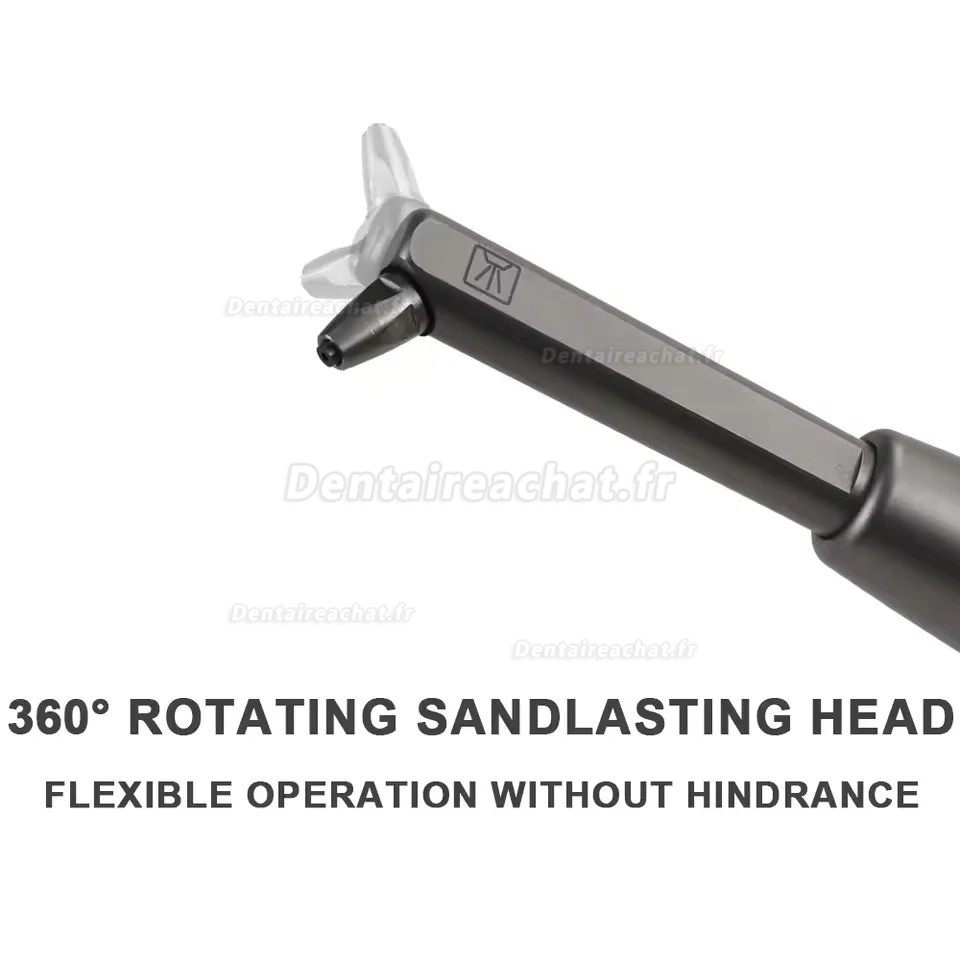 Micro sableuse dentaire dentaire à l'oxyde d'aluminium 4 trous
