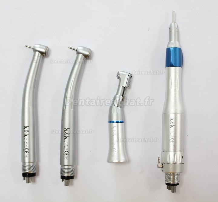 Best BD402 Unité de turbine dentaire portable + LY-L201 Kit de pièce à main + Tête fantôme de mannequin dentaire + Lampe à polymériser