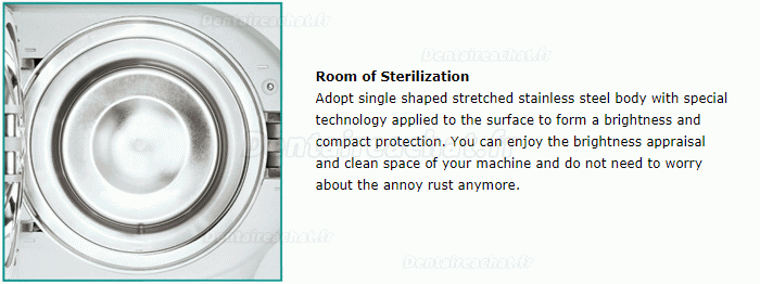 P&T® BTD17/23 sterilisateur autoclave dentaire 17/23L avec imprimante