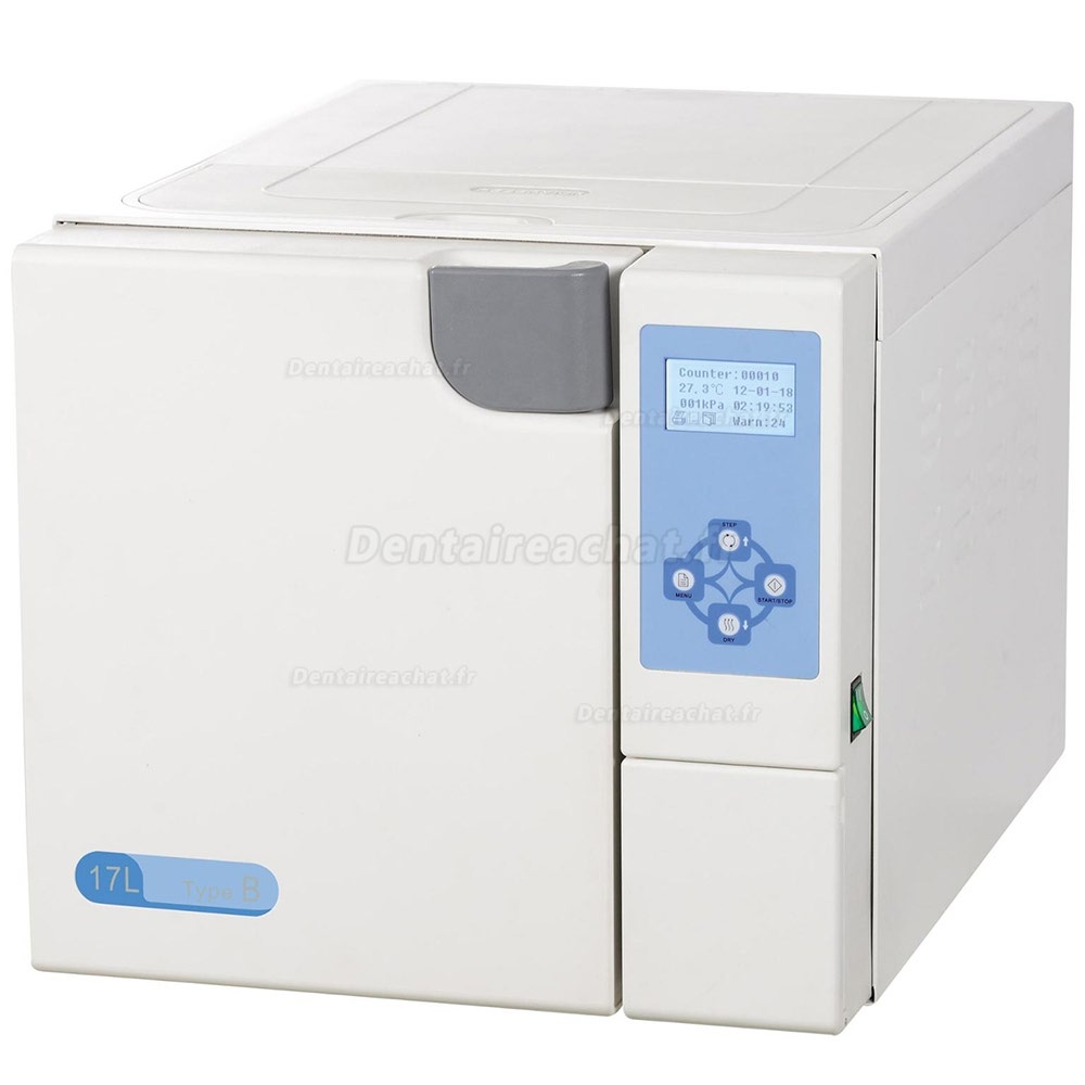 P&T® BTS17/23 Autoclave Dentaire Classe B 17/23L Avec Reservoirs Intégrés et Porte Automatique