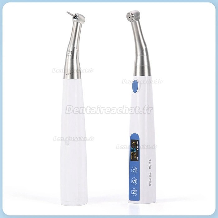 Betterway Motor X Clé dynamométrique universelle électrique sans fil pour implants avec 16 tournevis