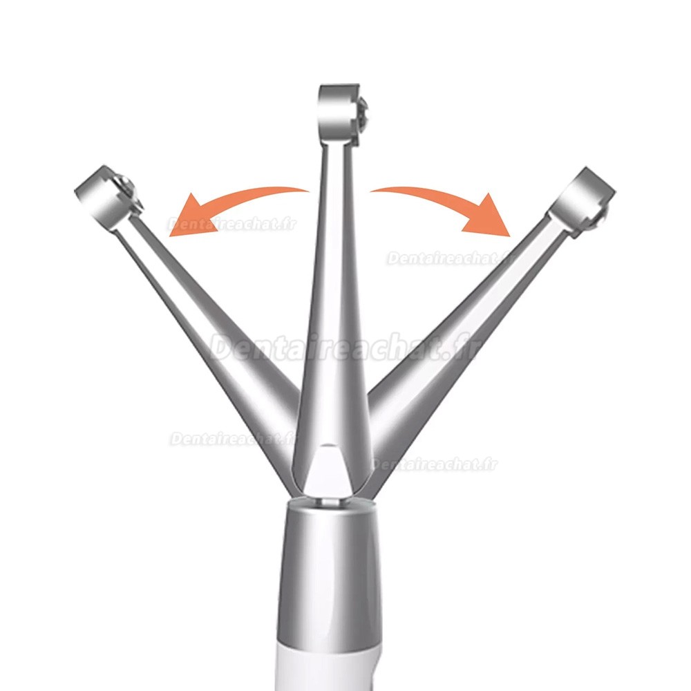 Betterway C25 Plus Lampe de photopolymérisation dentaire sans fil à LED avec tête flexible