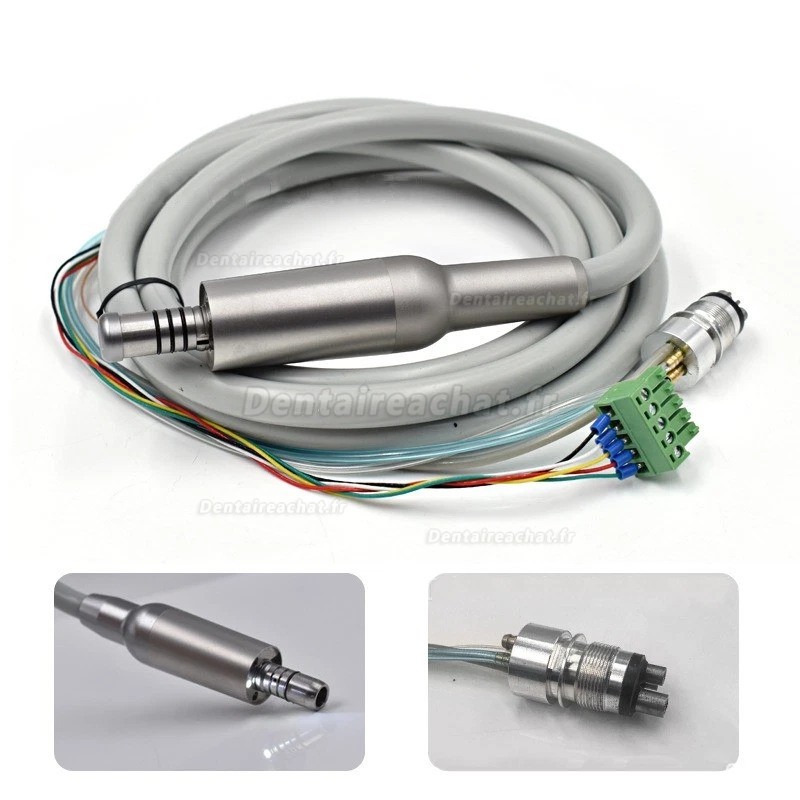 Micromoteur électrique dentaire sans balais intégré , à LED et écran tactile Micromoteur électrique dentaire sans balais intégré , à LED et écran tactile