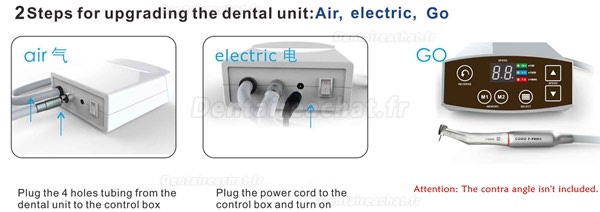 YUSENDENT® C-Puma micro moteur electrique dentaire avec lumière