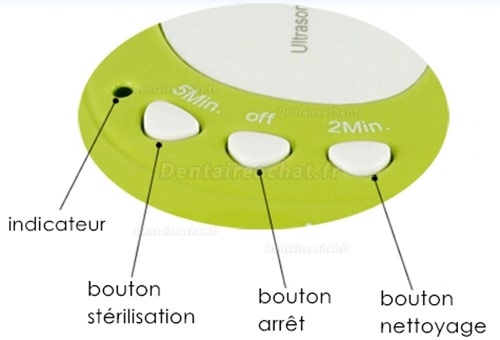 JeKen® CE3200 Nettoyeur à ultrasons pour lentilles de contact