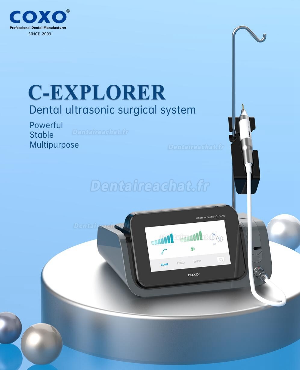 Yusendent C-Explorer Appareil de piezo chirurgie avec Led