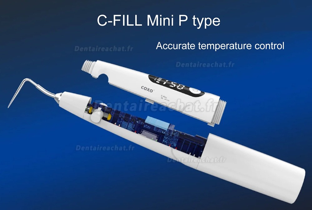 Système d'obturation 3D Gutta Percha COXO C-FILL X + Systèmes d'obturation à chaud COXO C-Fill mini