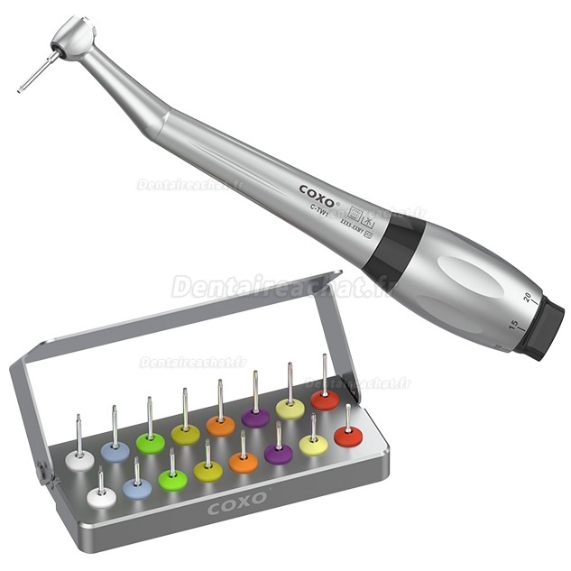 COXO C-TW1 Kit de clé dynamométrique pour implant dentaire Pièce à main universelle pour clé dynamométrique