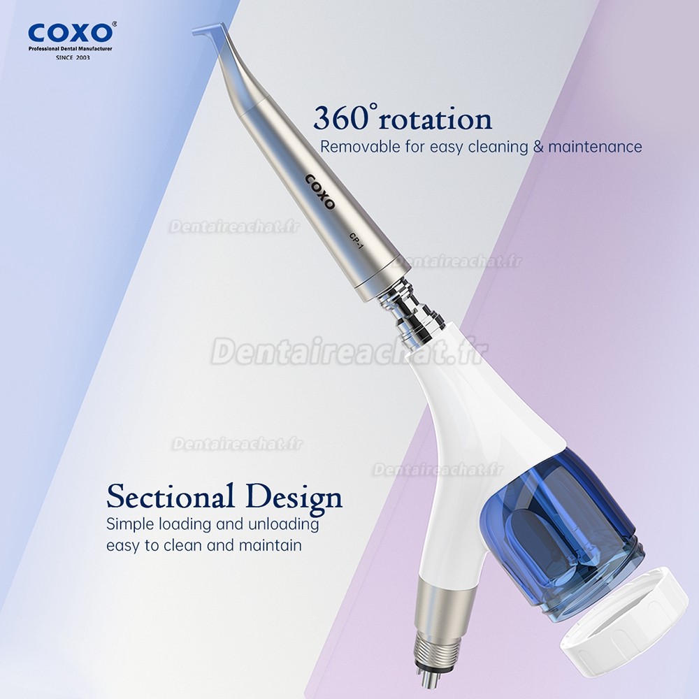 COXO Yusendent CP-1 Aéropolisseur dentaire (Supra-gingival + Sous-gingival) 