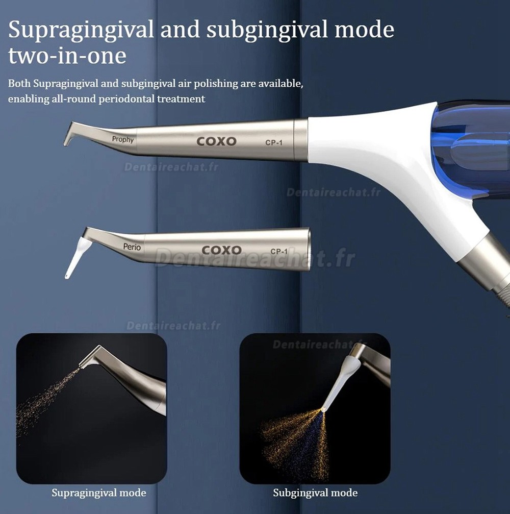 COXO Yusendent CP-1 Aéropolisseur dentaire (Supra-gingival + Sous-gingival) 