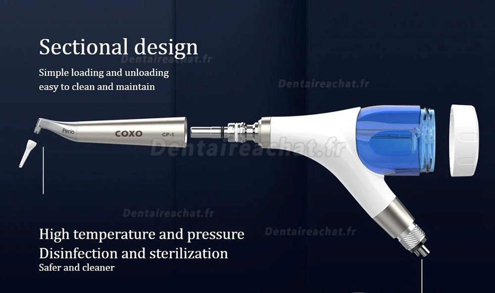 COXO Yusendent CP-1 Aéropolisseur dentaire (Supra-gingival + Sous-gingival) 