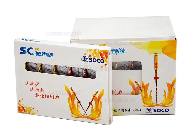 COXO SOCO SC-PRO limes niti lime endodontiques dentaires 21/25/31mm mixte