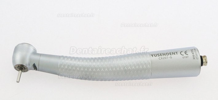 YUSENDENT® CX207-GN-TP turbine dentaire tête torque avec lumiers NSK compatible (raccord rapide non fourni avec la turbine)