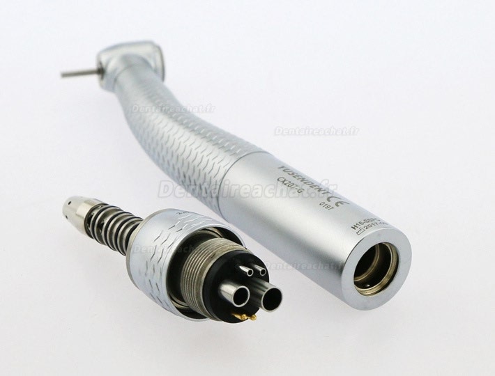 YUSENDENT® CX207-GS-SPQ turbine dentaire tête standard avec lumiere avec raccord rapide compatible sirona
