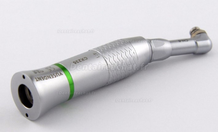 YUSENDENT® CX235C3-8 contre angle bague verte 4:1 polissage (sans spray ,sans lumiere)