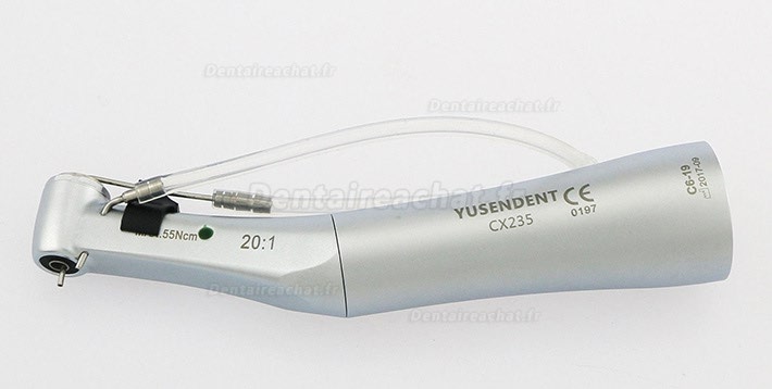 YUSENDENT CX235 C6-19 Contre-angle implant 20:1 spray externe avec lumiere fraise Ø2.35mm