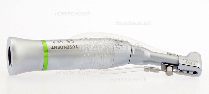 YUSENDENT® CX235 C6-9 Contre-angle implant ratio 20:1 fraise Ø2.35mm spray externe type loquet