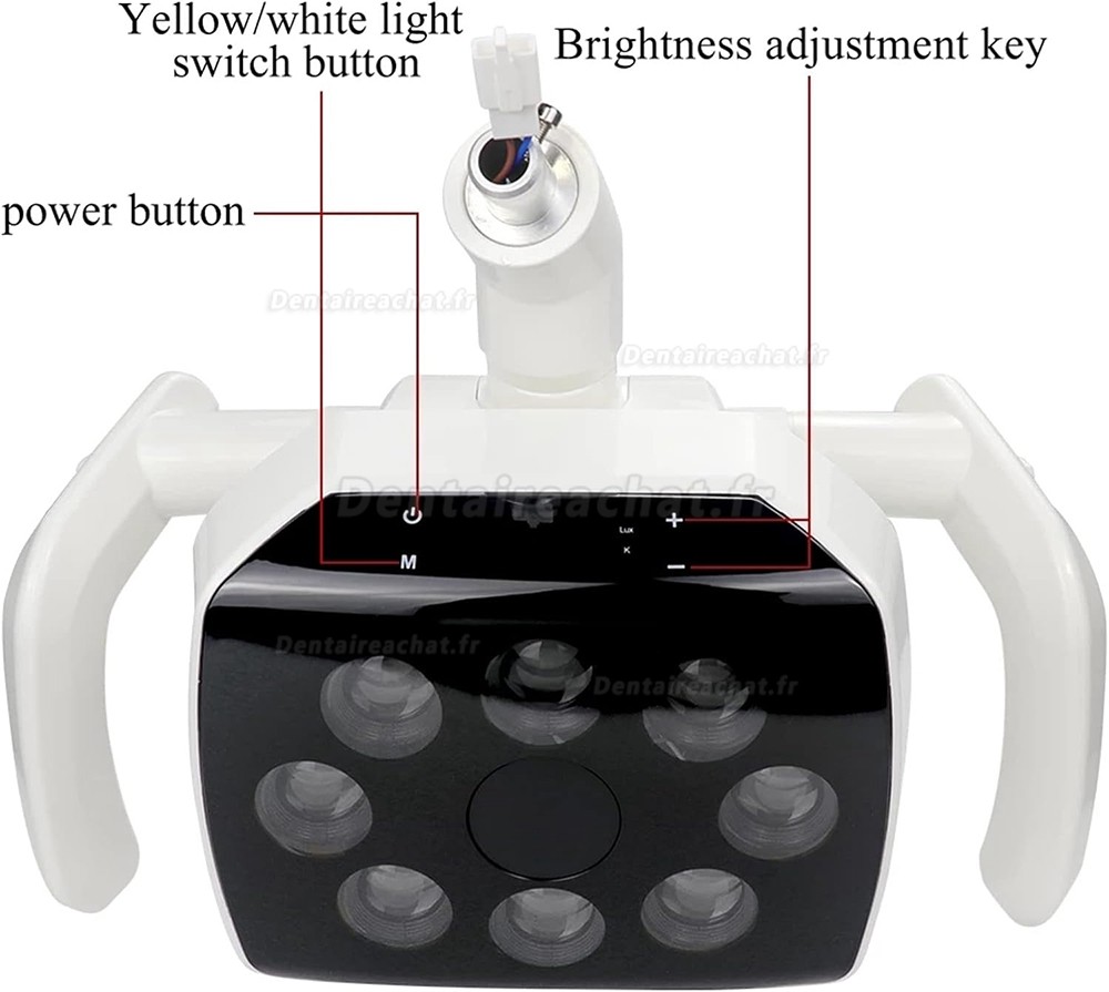 Lampe LED Pour Unité Dentaire Lampe Opératoire Dentaire (22mm/26mm)