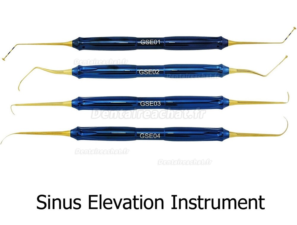 Kit instruments pour sinus lift / kit dask sinus lift