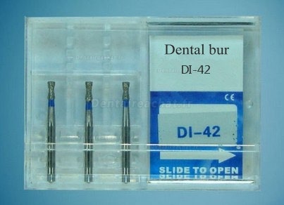 100 Pièces FG DI-42 1.4mm Fraise diamantée dentaire