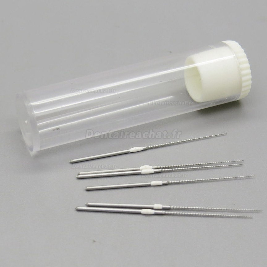 6 pièces/ensemble Woodpecker Endodontiques NITI U-FILE pour nettoyage dentaire dentaire Limes K 15#