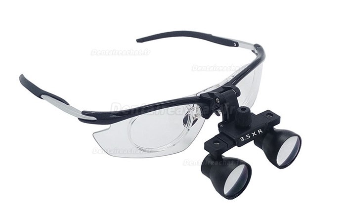 YUYO DY-112 3.5X loupes binoculaires dentaire médicales anti-buée cadre en aluminium