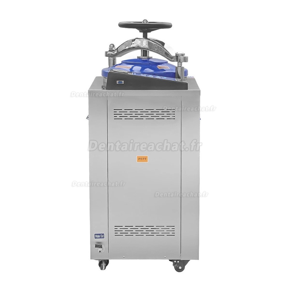Autoclave vertical dentaire &agrave; vapeur Dengguan s&eacute;rie DGL-X (35 L / 50 L / 70 L / 100 L)