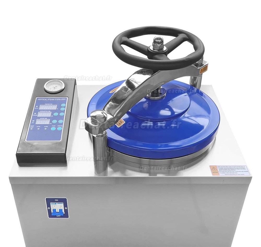 Autoclave vertical dentaire &agrave; vapeur Dengguan s&eacute;rie DGL-X (35 L / 50 L / 70 L / 100 L)