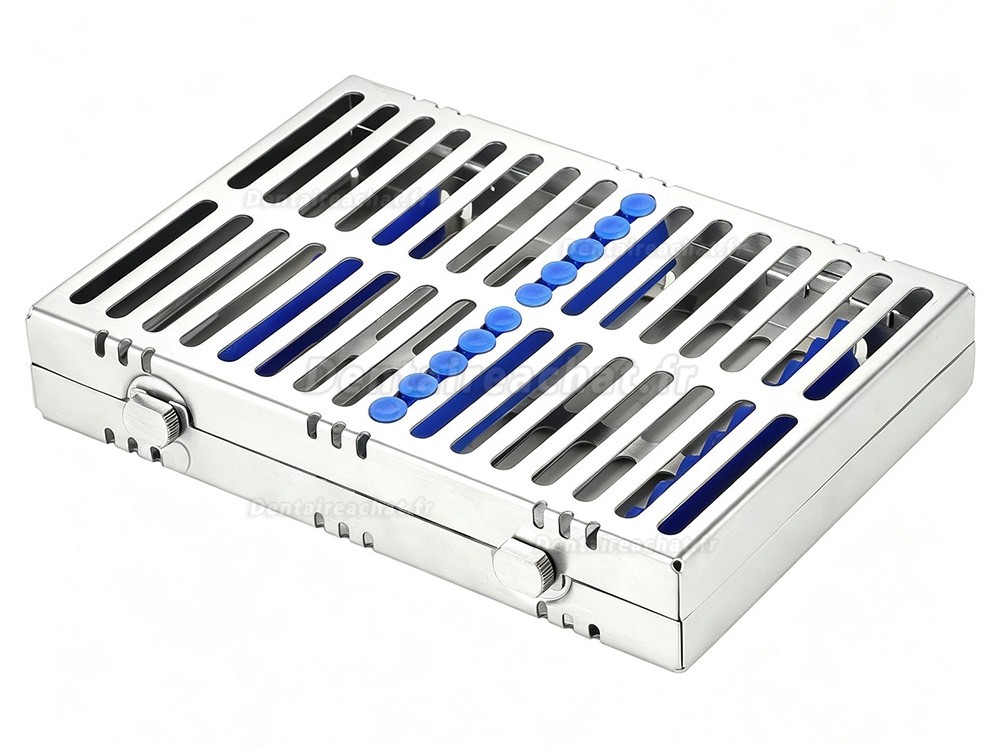 Cassette de stérilisation dentaire 5 pièces (une cassette peut contenir 10 instruments dentaires) Cassette de stérilisation dentaire 5 pièces (une cassette peut contenir 10 instruments dentaires)